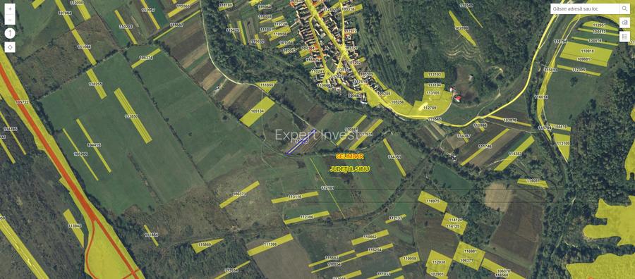 Teren extravilan 900 mp in sat Mohu / comuna Selimbar / jud. Sibiu - 2