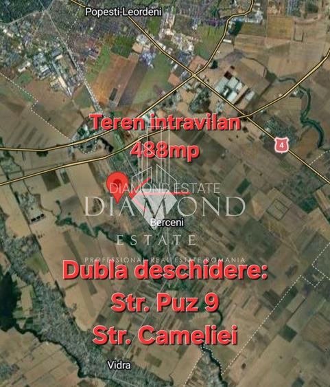 Teren intravilan | Dubla deschidere | Berceni Vidra | 0%Comision - 9