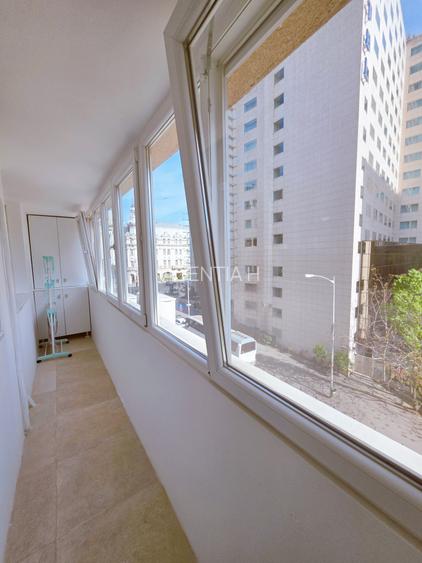 2 camere Sala Palatului etaj 4, 65 mp,  bloc 1960, mobilat, balcon, renovat - 17