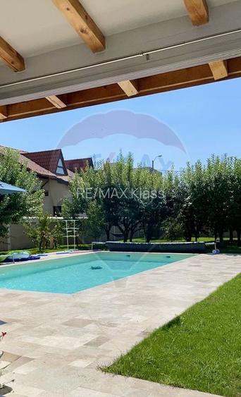 Vilă cu 6 camere, piscina si teren 1300 mp, de vânzare în Otopeni - 43
