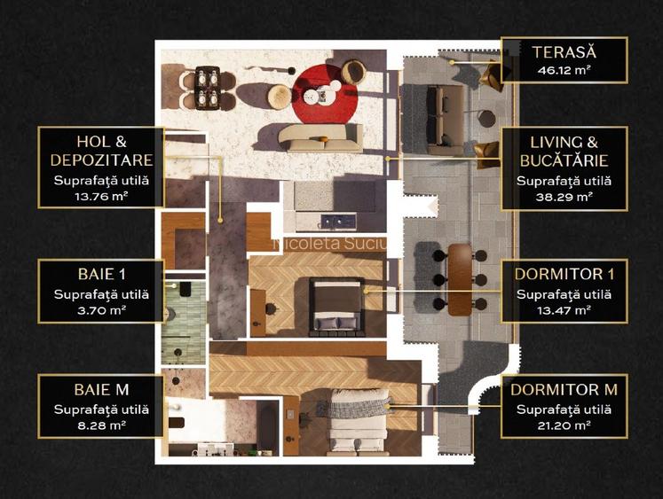 ERA - Bloc Nou cu Piscina - Apartamente Foarte Mari - 10