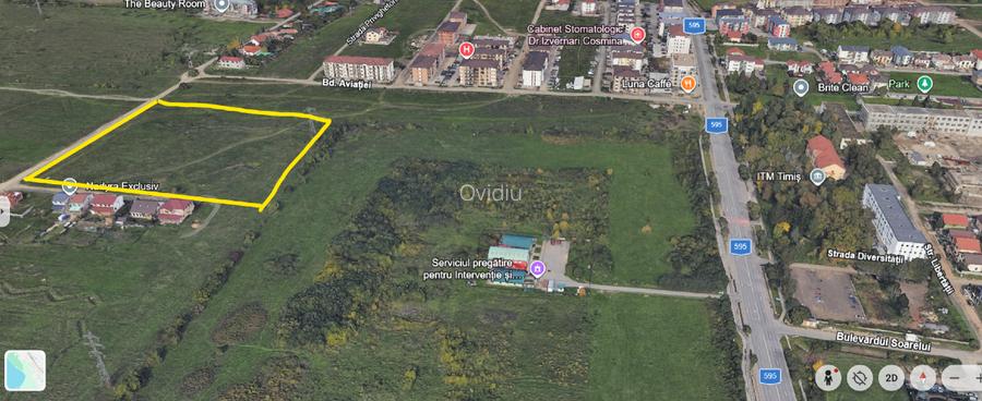 Proprietar – Vând parcele PUZ finalizat locuințe colective, zona Giroc-Timisoara - 6