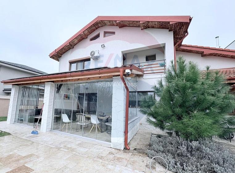 Vilă cu 6 camere, piscina si teren 1300 mp, de vânzare în Otopeni - 18