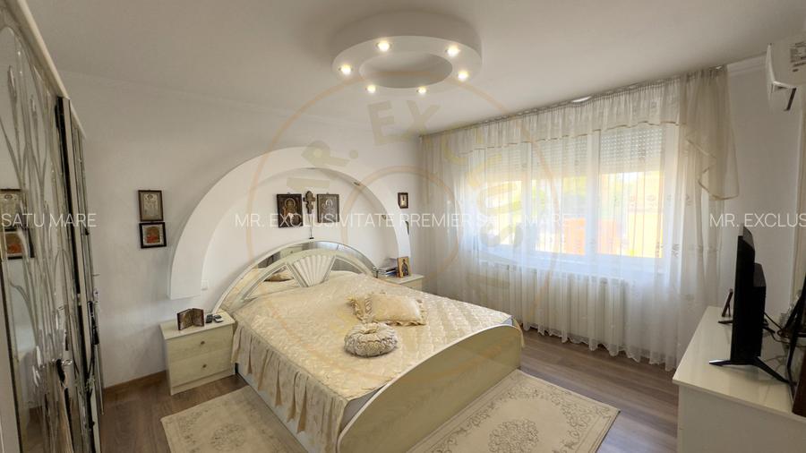 Casă 5 camere P+1 Teren 1010 mp Str. Agoșton - Carei - Comision 0% - 7