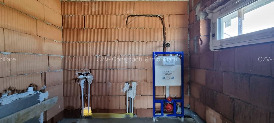 Vilă individuală nouă P+1 | 4 camere | proiect modern, spații generoase pentru f - 8