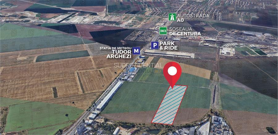 Teren intravilan generos, investitie ideala in zona IMGB - Sectorul 4 - 4