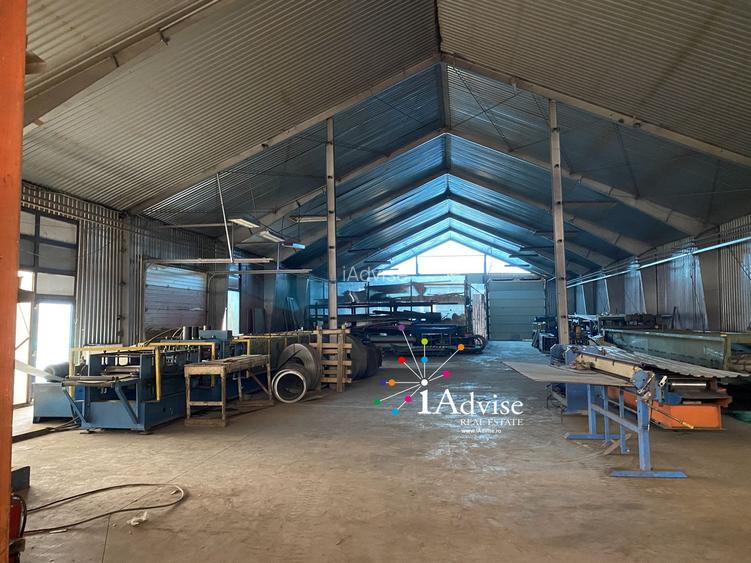 Spatiu industrial/ Hala de productie 3500 mp - Pod rulant - 3