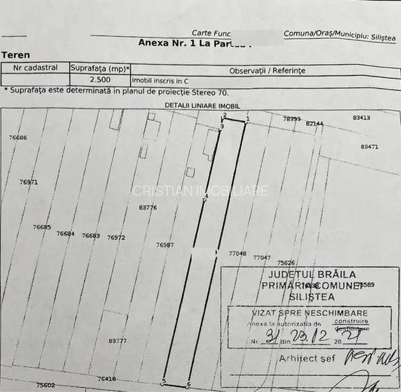 Teren 2500 mp, curent 3,80W, pretabil hala sau constructii - 5
