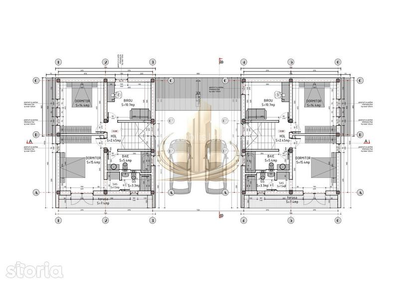 Duplex 117mp, despartit prin camera tehnica, Dumbravita - 2