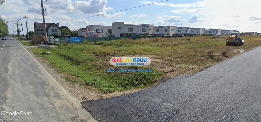 Vand teren 7 Ha cu PUZ aprobat zona Mixta sosea Balotesti Caciulati - 3