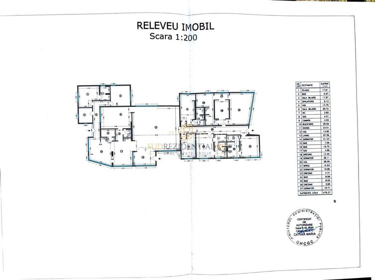 Vila exclusivista cu piscina, sauna si crama, 479.27 mp, langa padure - 14