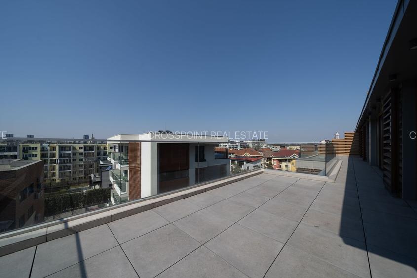 Herastrau, penthouse cu  3 camere mobilat integral Rovere - 14