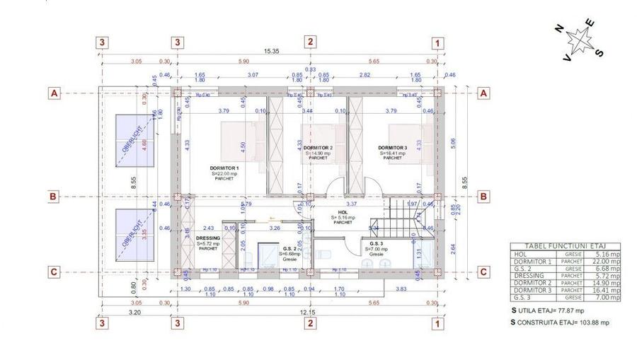 Casa 4 camere de vanzare in Chinteni - 10
