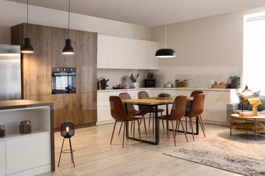 Apartament 2 camere, living cu bucătărie open space, balcon – 50 mp utili - 2