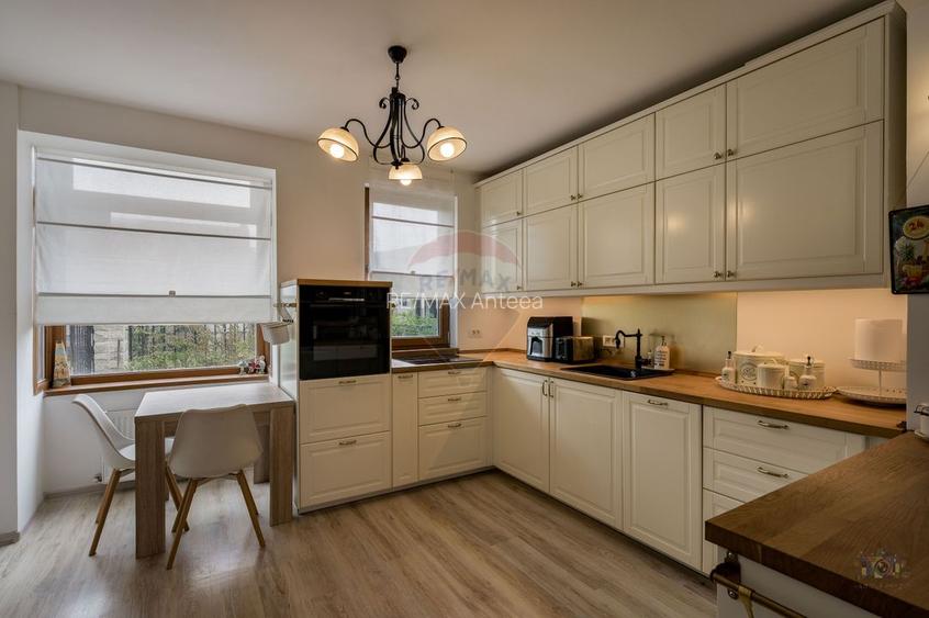 Pipera | 4 camere | semineu + piatra naturala | bucatarie elegantă - 5