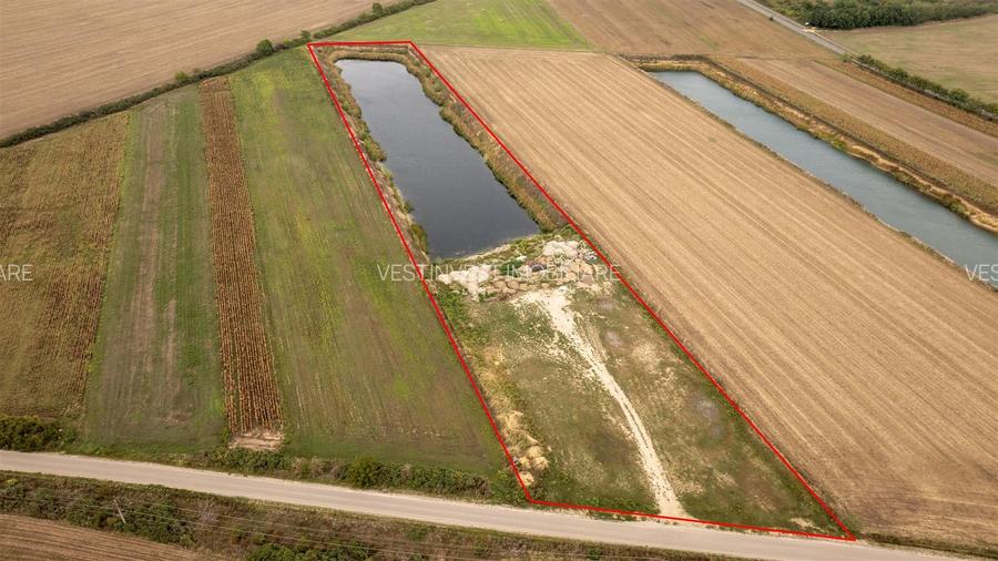 Teren extravilan Santaul Mic cu luciu de apa - 7