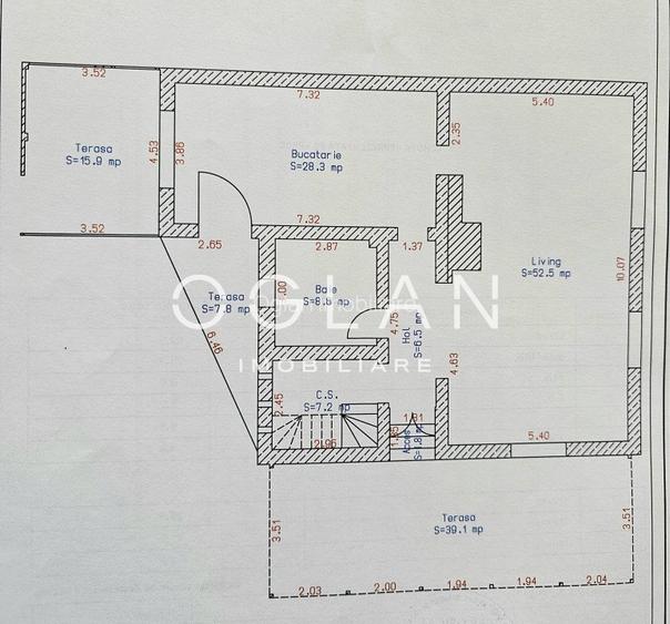 Casa individuala 190 mp utili, 540 mp teren, Talmaciu , COMISION 0% - 14
