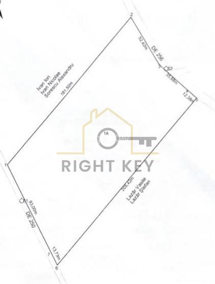 Oportunitate!Teren langa padure, dubla deschidere, front stradal 100m! - 2