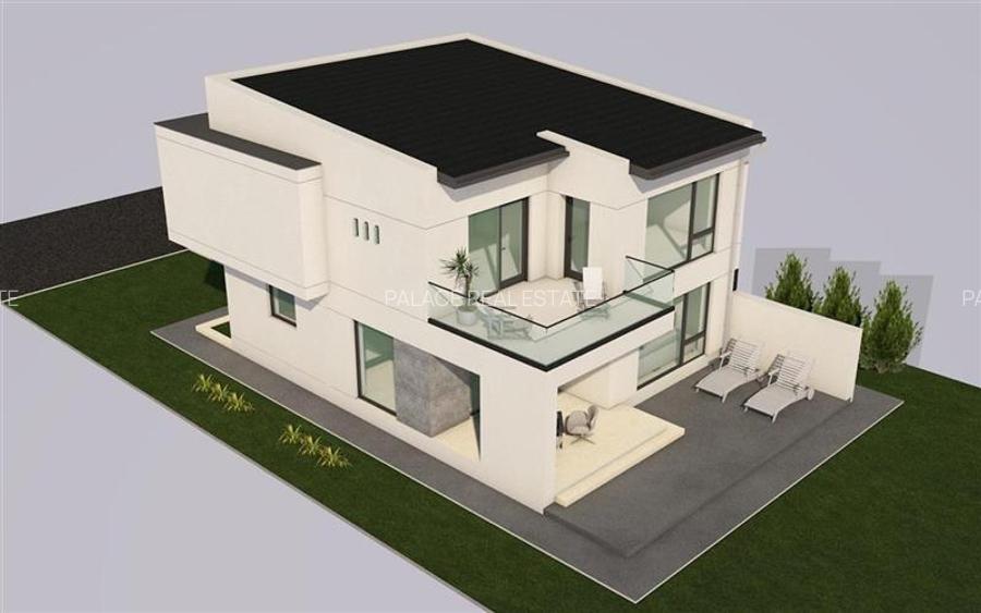 Vila de vanzare Valea Ursului , proiect nou, 4 camere  teren 650 mp - 2