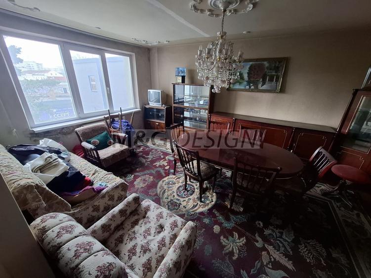 Central, 4 camere, 2 bai, 2baloane, centrala proprie