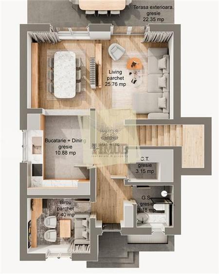 Casa cu 5 camere 3 bai si 340 mp teren in Sura Mare