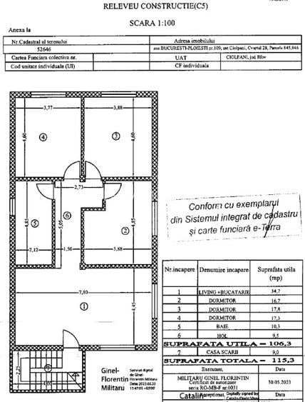 Construcție comercială rezidențială 273mp, spălătorie auto și depozit 127 mp DN1 - 14