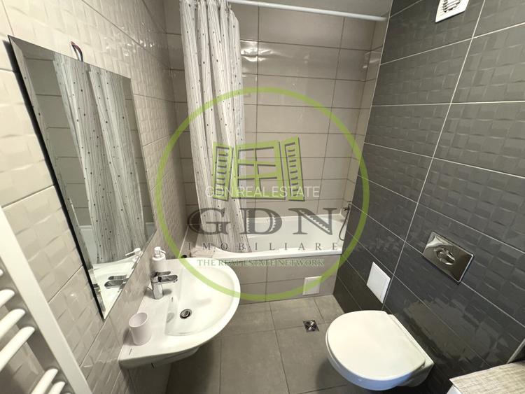 Garsoniera semidecomandata cu bucatarie separata, 39mp + balcon, complex TopCity - 6