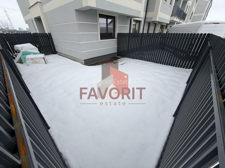 Disponibil imediat. Gradina proprie de 46 mp. 2 locuri de parcare in CF - 11