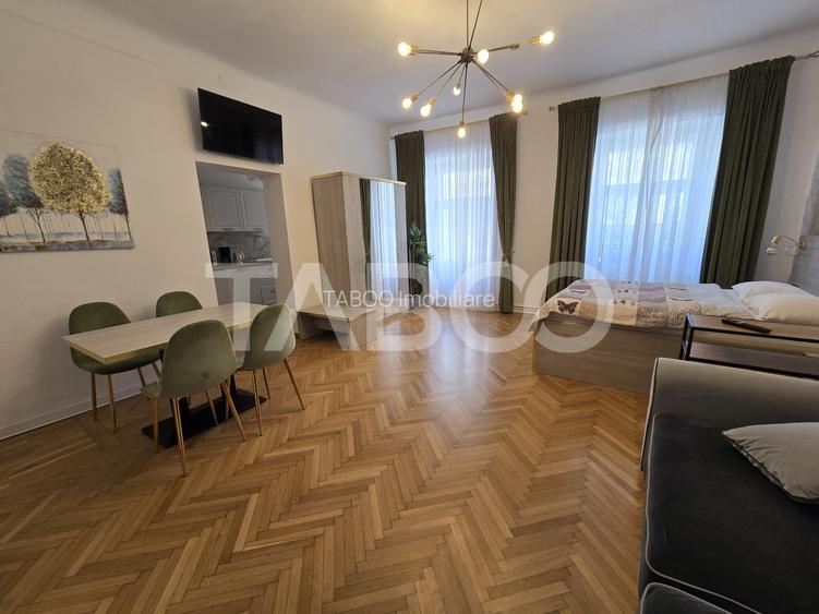 Apartament de vanzare in Centrul Istoric Sibiu 90 mpu mobilat utilat - 12