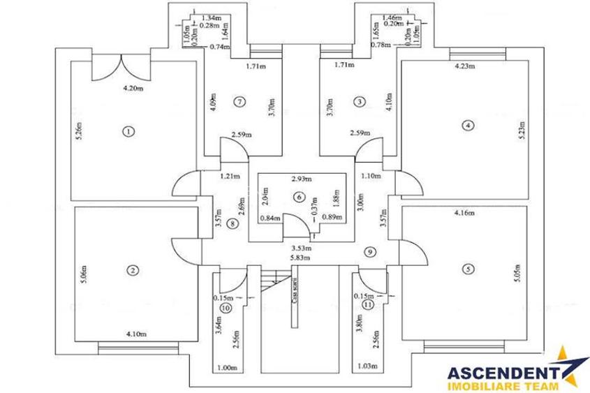 Vila impozanta, deschidere rezidential/ comercial/ clinica, Central, Brasov - 10