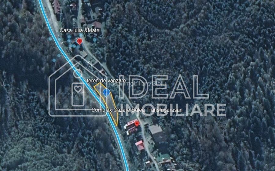 Teren intravilan 1.113 mp – deschidere la DN7C și Râul Bâlea – Cârțișoara - 3