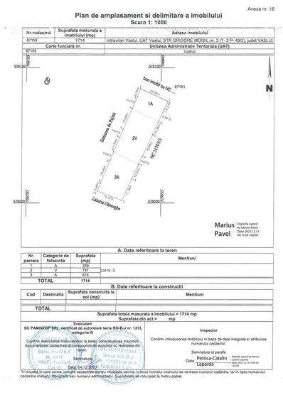 TEREN INTRAVILAN 1.700 mp, VASLUI zona DGASPC Vaslui; - 3