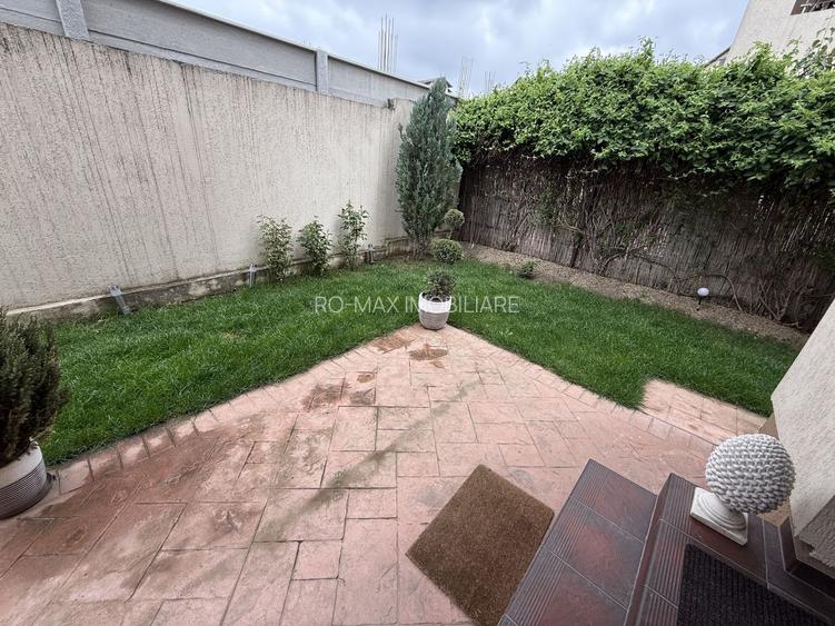 Casă înșiruită complet mobilată + curte+ 2 parcari în complex inchis! - 31