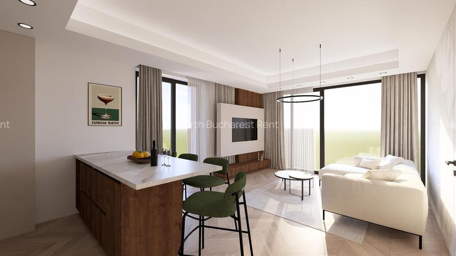 Apartament cu 3  camere de închiriat | BHB, Floreasca - 2