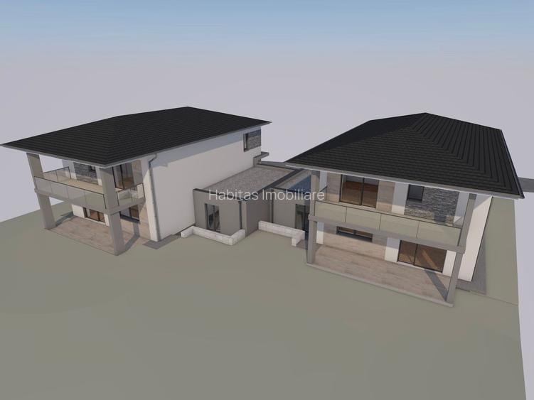 Casa individuala (semicolectiva) 172 mp utili, teren 765 mp Feleacu - 41