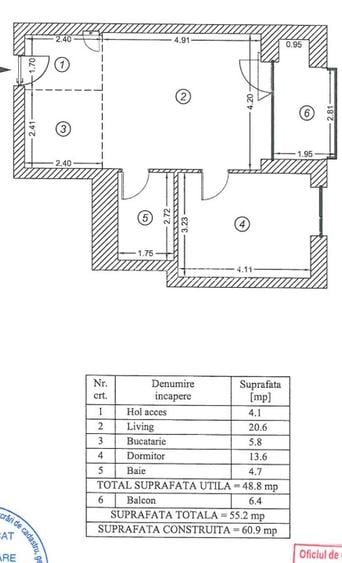 2 camere lux in One Cotroceni Park central, parcare, metrou, Inchiriere  - 10