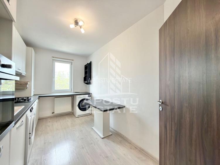 Apartament cu 2 camere mobilat la etajul 2 decomandat in Giroc, asfalt - 7