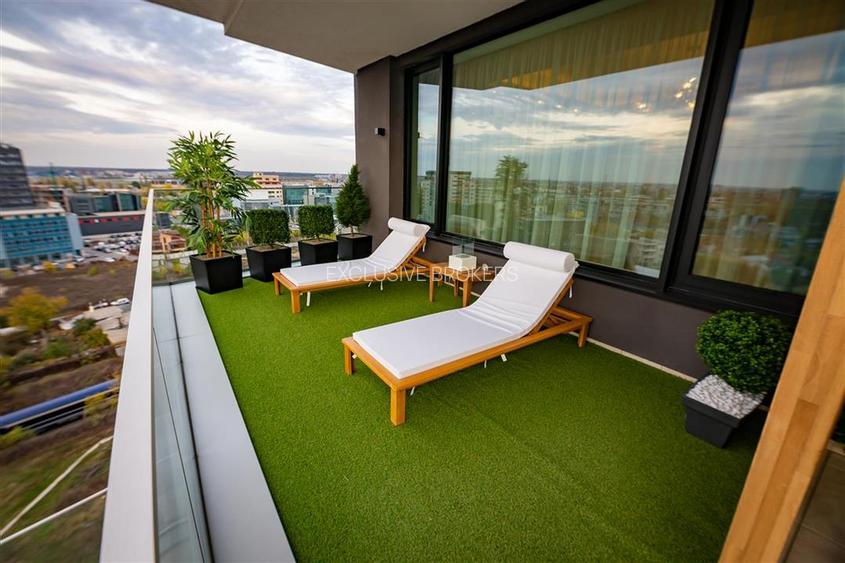 PENTHOUSE HERASTRAU  VEDERE PANORAMICA  3 PARCARI - 3