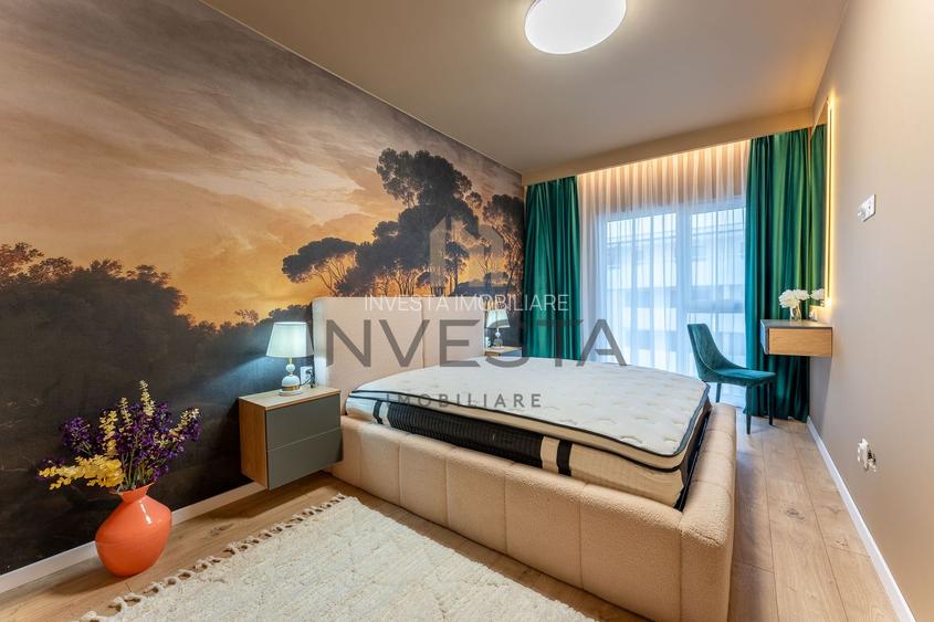 2 camere spatioase, finisaje de lux, bloc nou – Floresti - 9