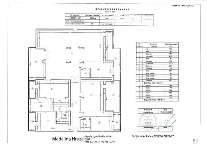 PENTHOUSE PANORAMIC – Etaj 9 | 4 Dormitoare | 5 Băi | Living 103 mp - 8