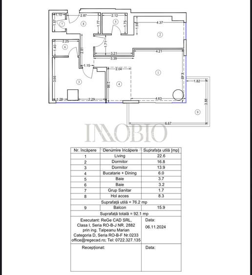 Apartament 3 Camere | Loc de Parcare | Boxa | Up-Site - 19