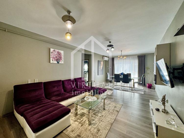 Apartament cu 2 camere, 56mp utili + balcon, etaj 2/3, loc de parcare