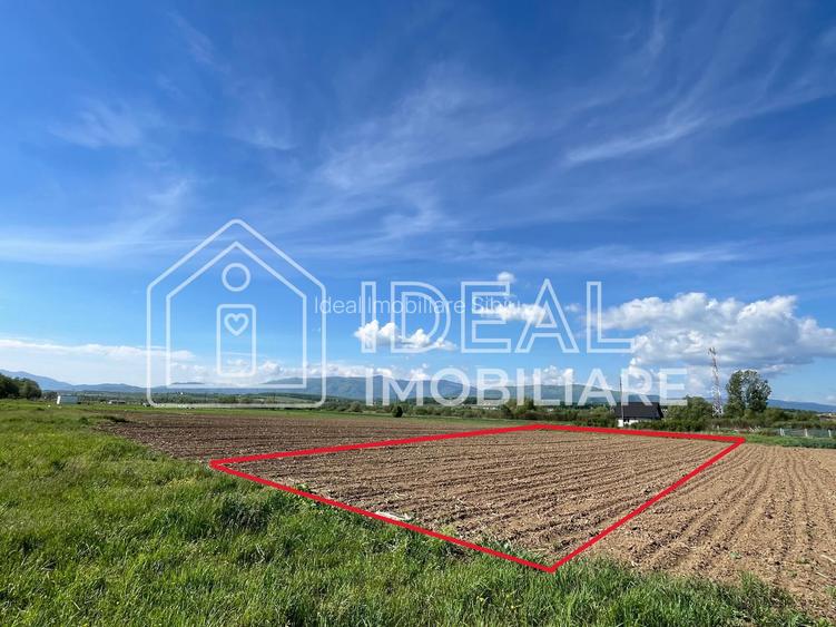 Teren extravilan de vânzare  1.100mp– Mohu, Șelimbăr - 2