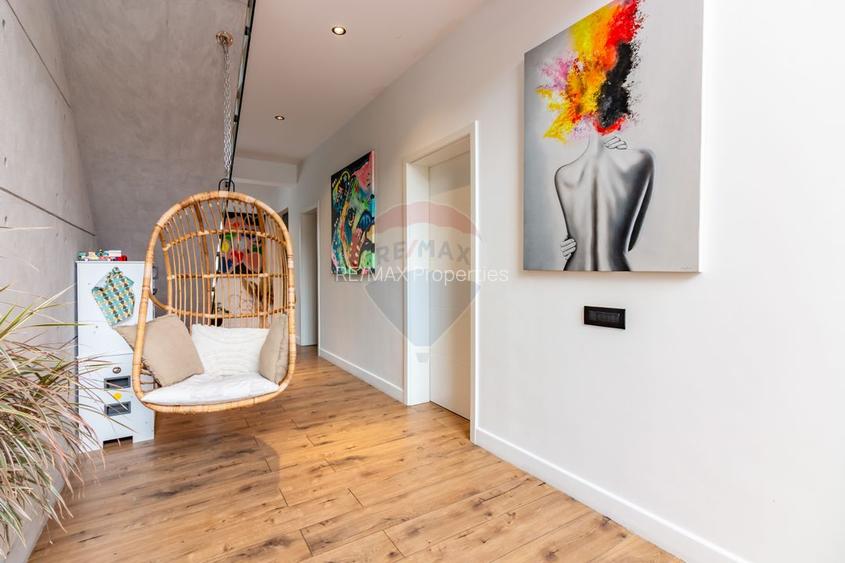 Vilă modernă în Paradisul Verde - Living spectaculos - 8