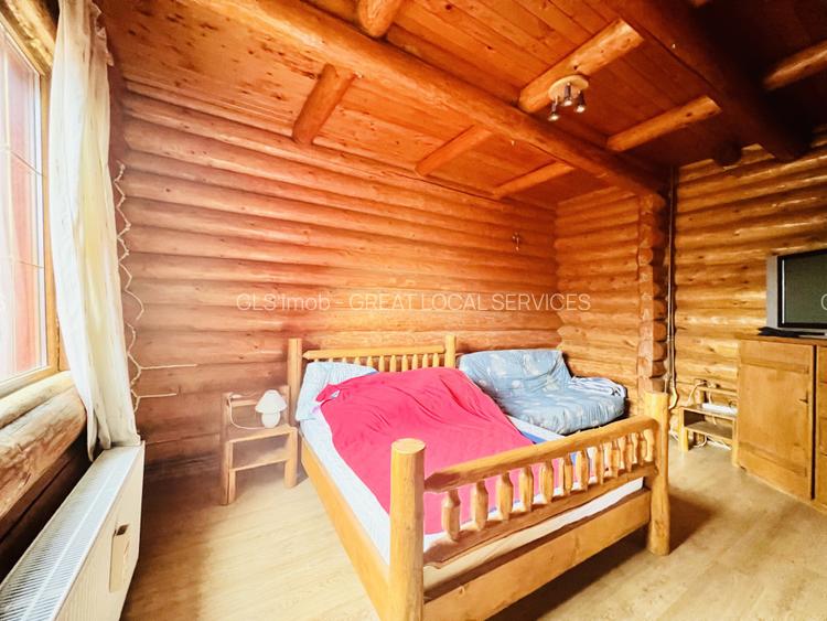 Cabana vânătorească din lemn cu vedere spectaculoasa, langa Castelul Cantacuzino - 18