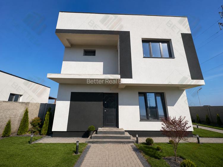 Casă individuală P+1E, 4 camere – teren 360 mp – Comuna Berceni - 10