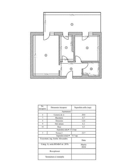 Apartament 2 camere, Mobilat si utilat complet, Direct proprietar - 5