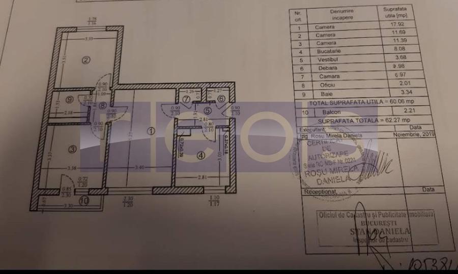 VANZARE APARTAMENT 3 CAMERE DRISTOR PARK LAKE DUBLU VEDERE 60MP - 11