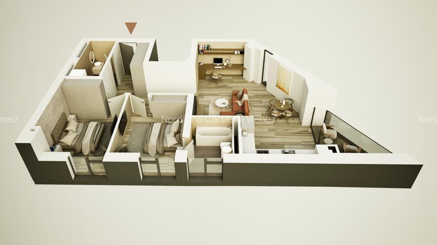 Cartierul Vienez: 3,5 camere cu spațiu extins, parter, în centrul Timișoarei - 2