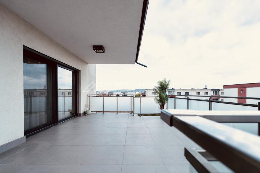 Penthouse luminos cu terasă amplă | zona Interservisan | 0% Comision - 19